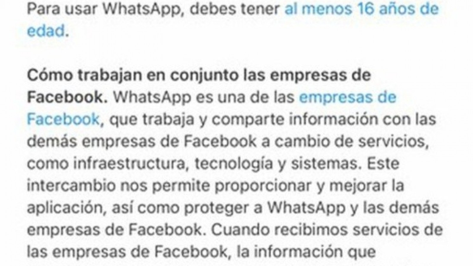 WhatsApp: menores de 16 años no podrán usar la app