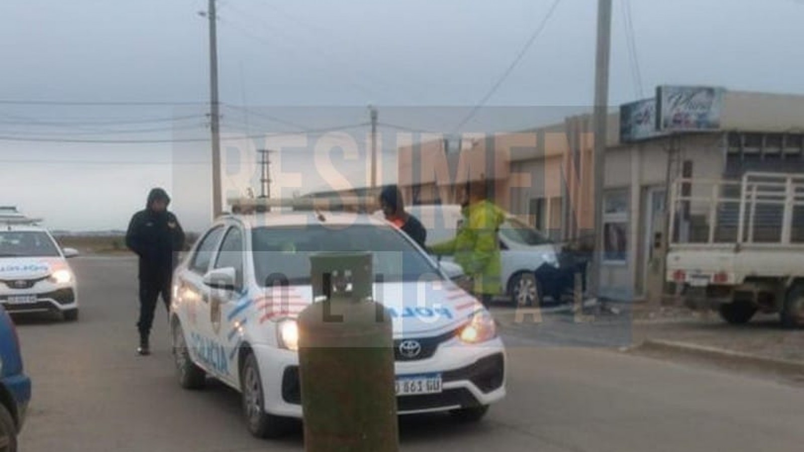 Lo atraparon in fraganti hurtando un tubo de gas pero la fiscalía de flagrancia lo dejó libre tras el procedimiento