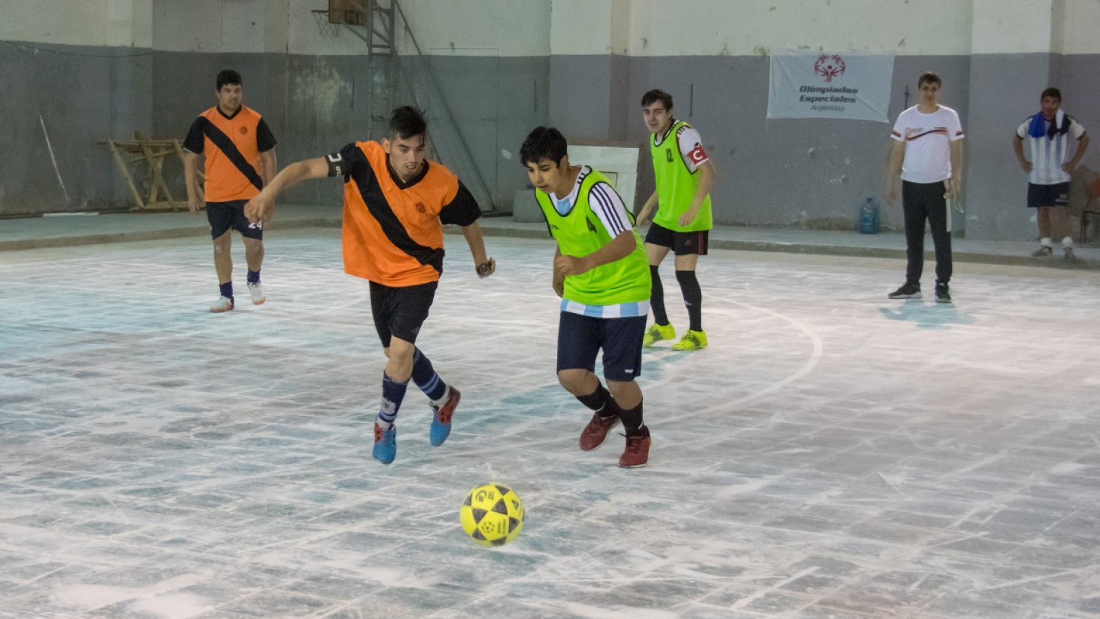 Caleta Olivia: con una gran participación se desarrolló el primer Encuentro de Integración Regional de Fútbol Adaptado