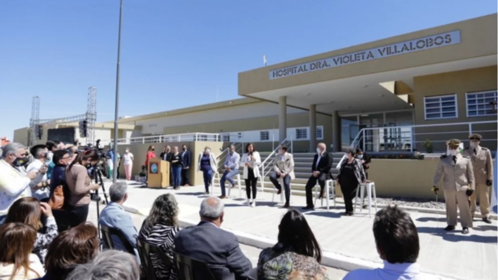 Las Grutas: inauguraron un hospital siete veces más grande que el actual