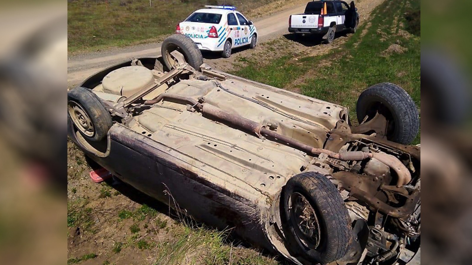Vuelco en ruta complementaria deja tres heridos