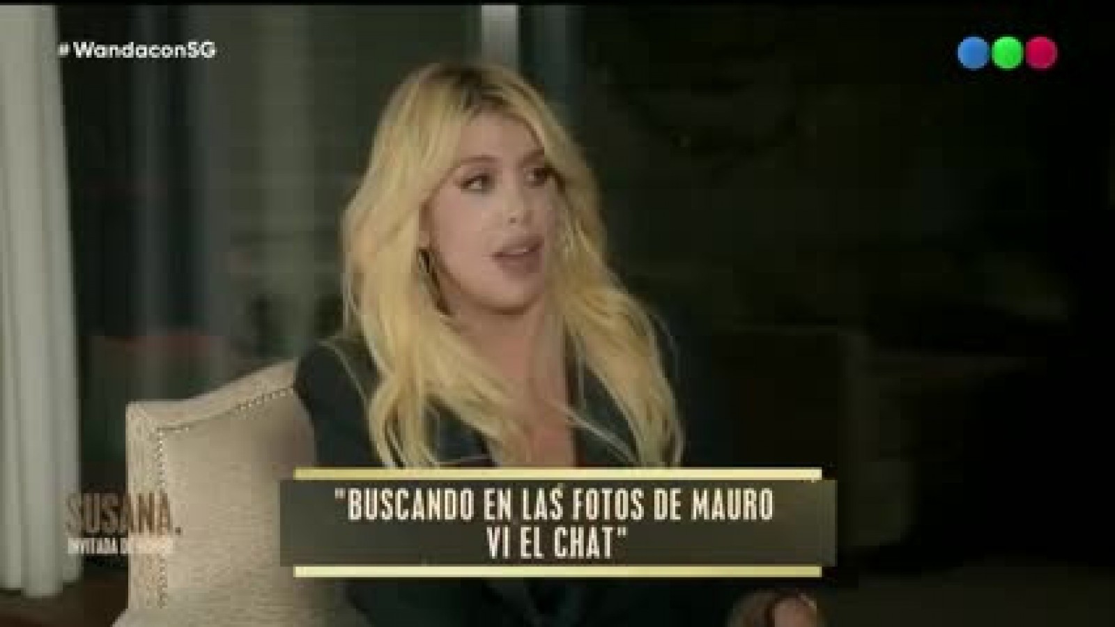 Wanda Nara le reveló a Susana: “Mauro me contó que se encontró con la China en París”