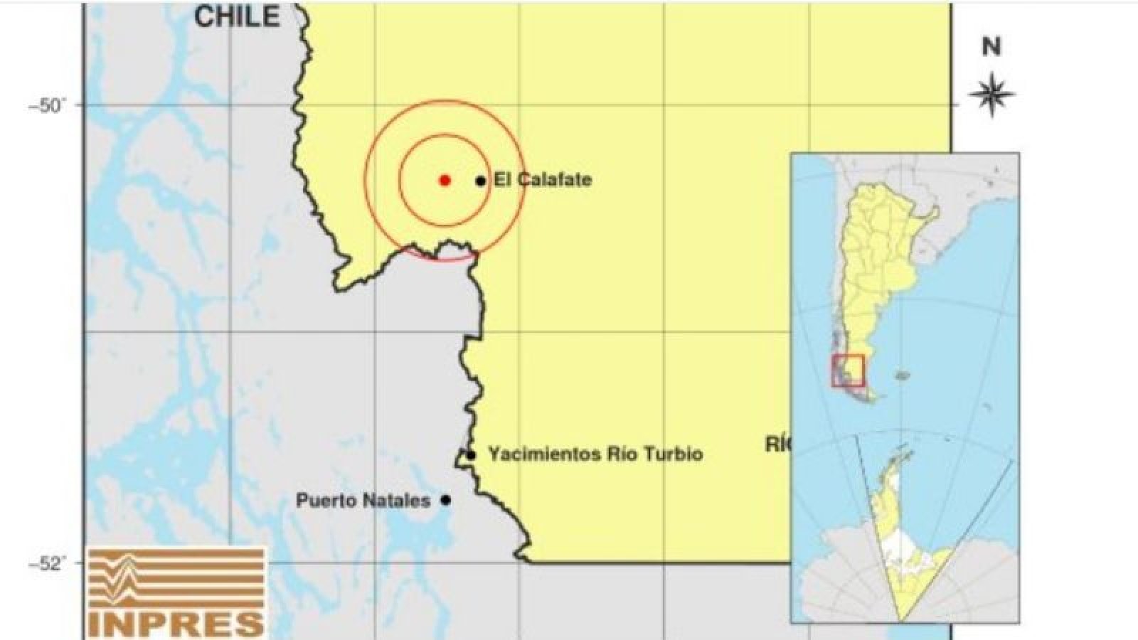 Se registró un sismo de 3,2 Richter en Santa Cruz