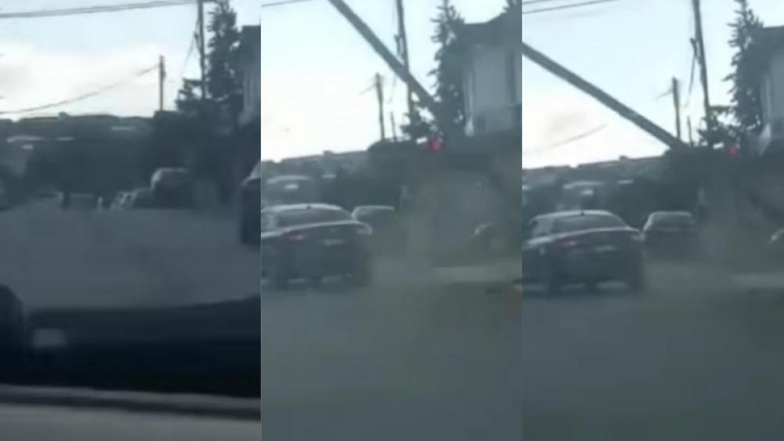 Chocó contra un poste y se dio a la fuga en Río Turbio