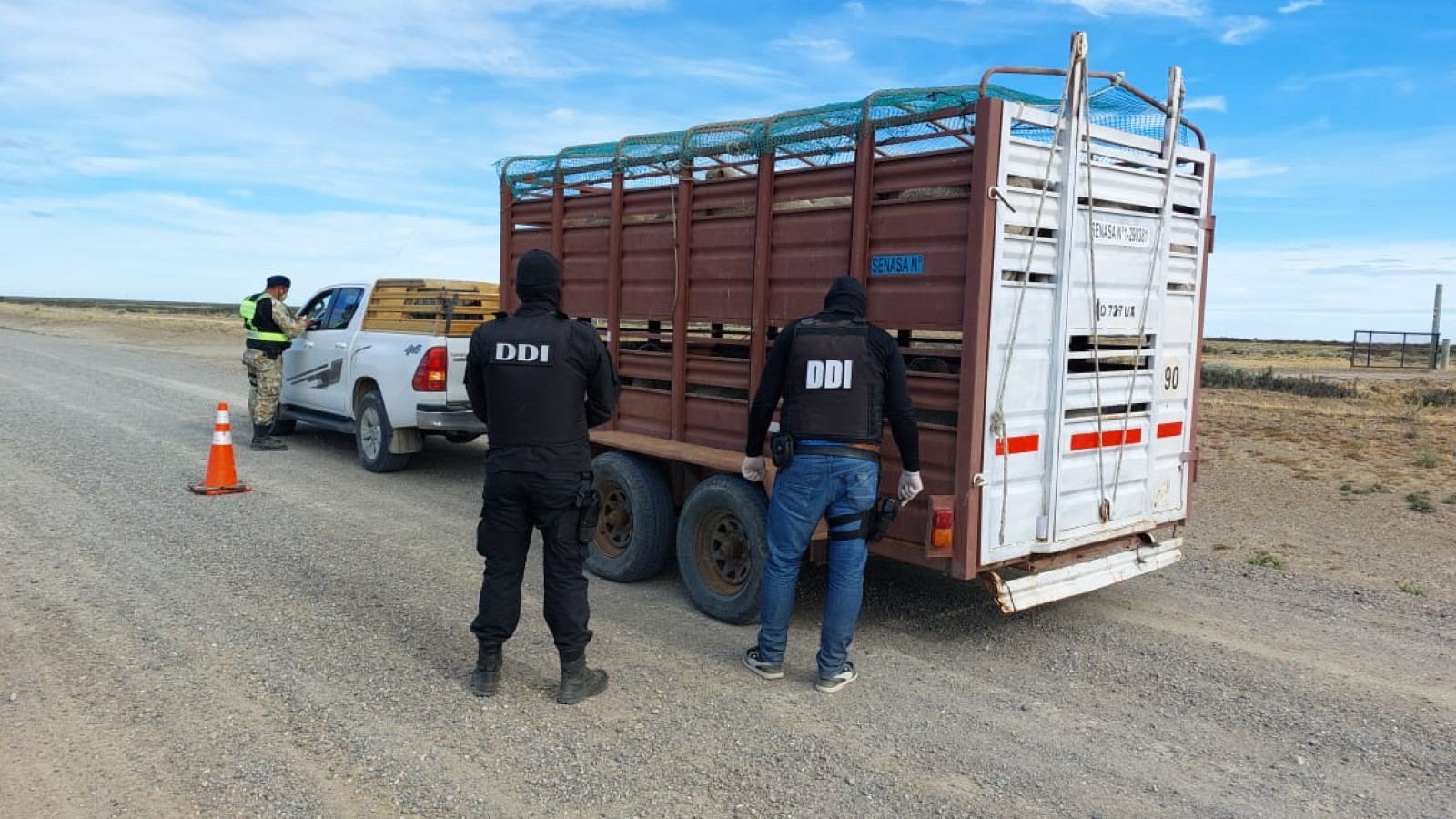 Detectaron estupefacientes en un control sobre rutas de Santa Cruz