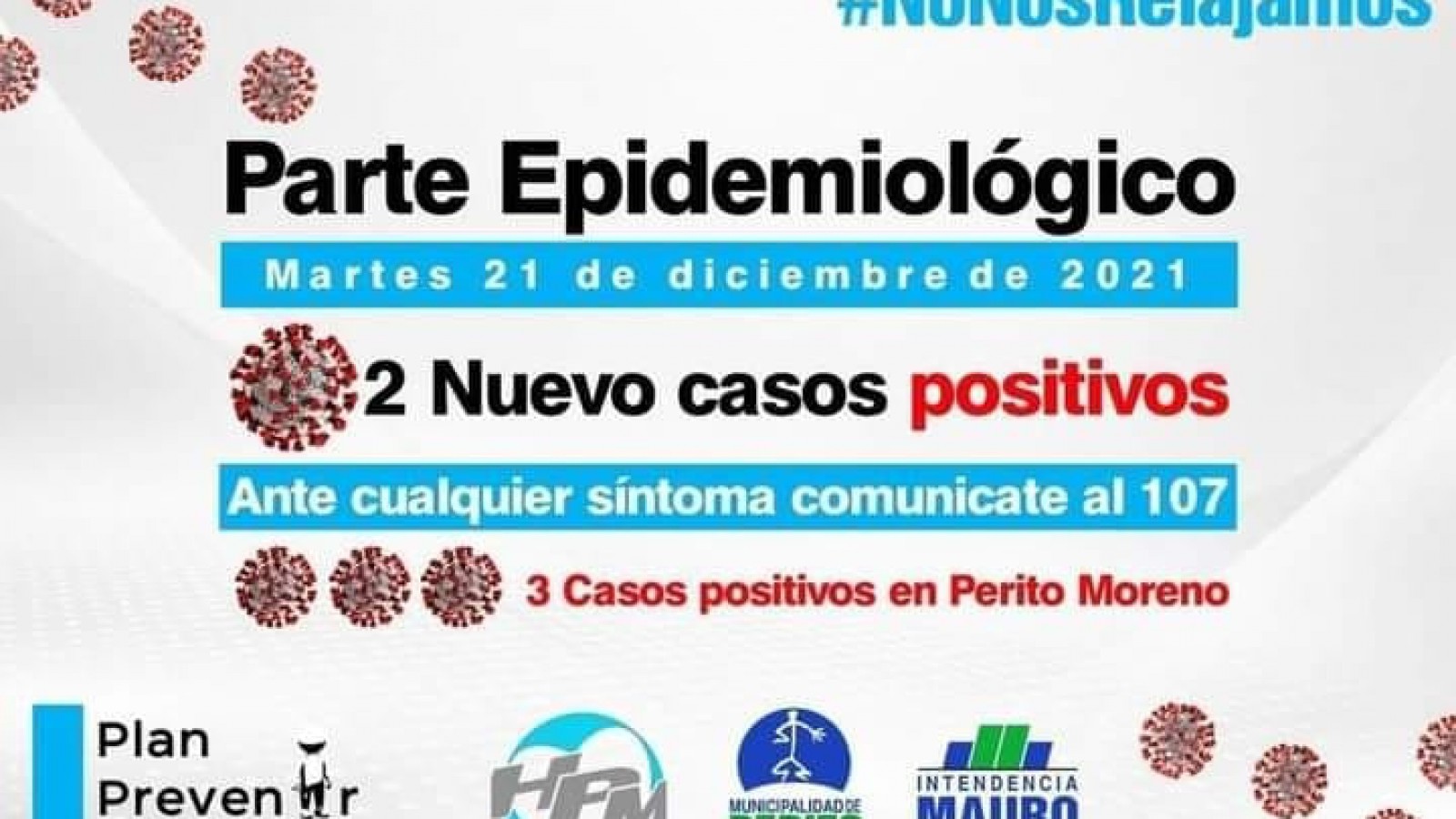 Covid-19: confirmaron dos nuevos casos positivos en Perito Moreno
