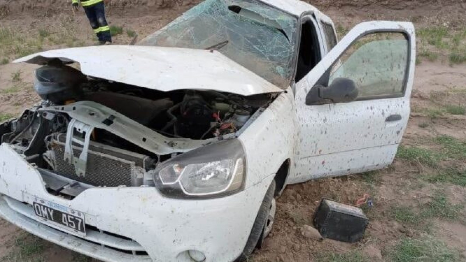 El sobreviviente del accidente en La Pampa es un hombre con libertad condicional por femicidio