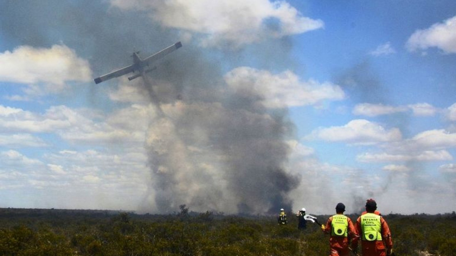 Declaran "extinguido" el incendio en Península Valdés