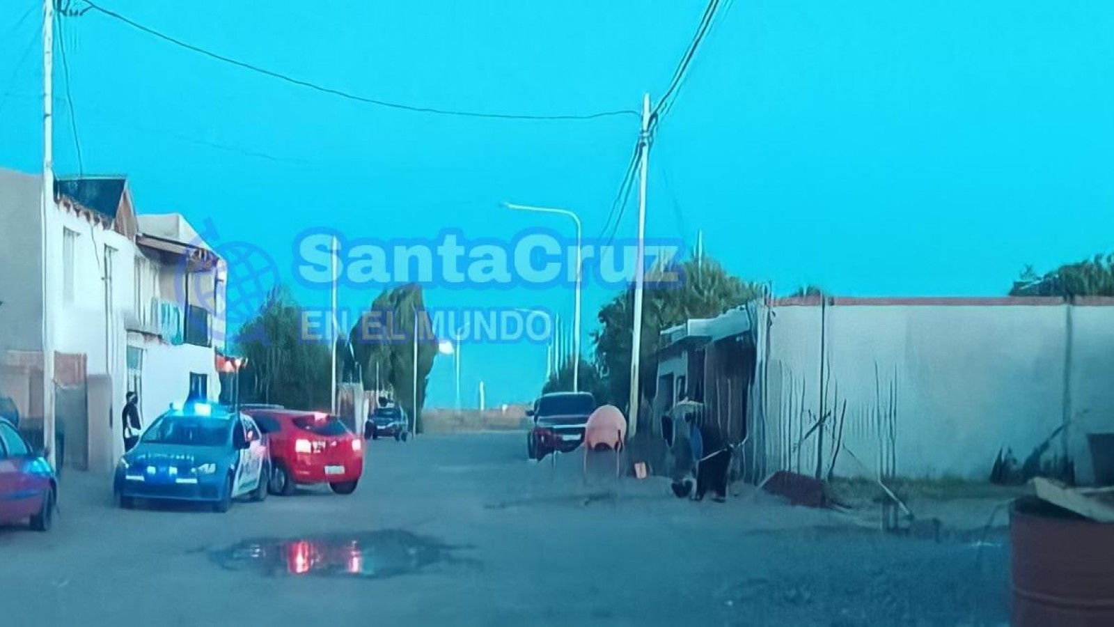 Un hombre esta grave tras ser baleado en la espalda en una riña