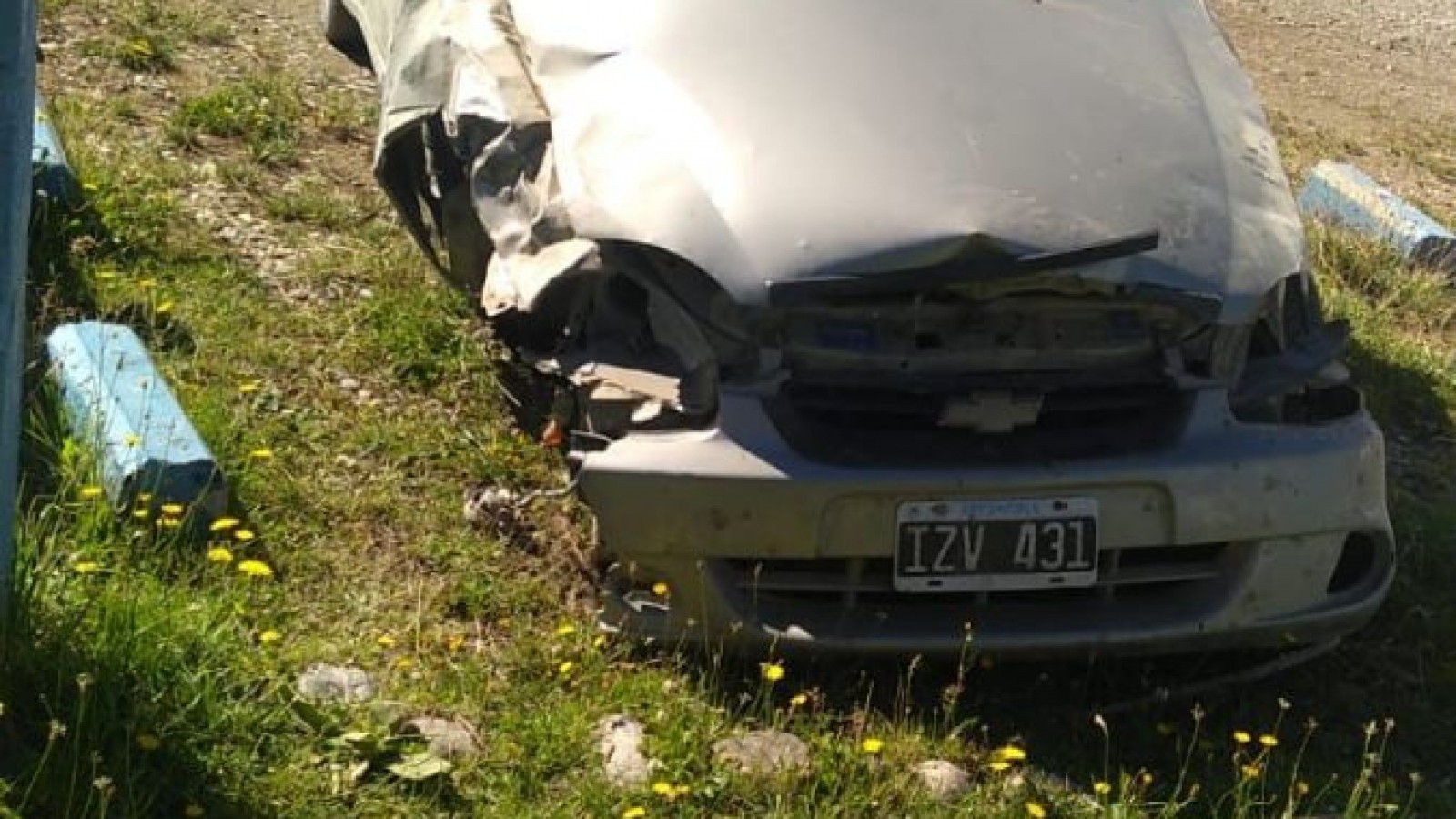 Vecina de Río Gallegos grave tras volcar camino a Bariloche