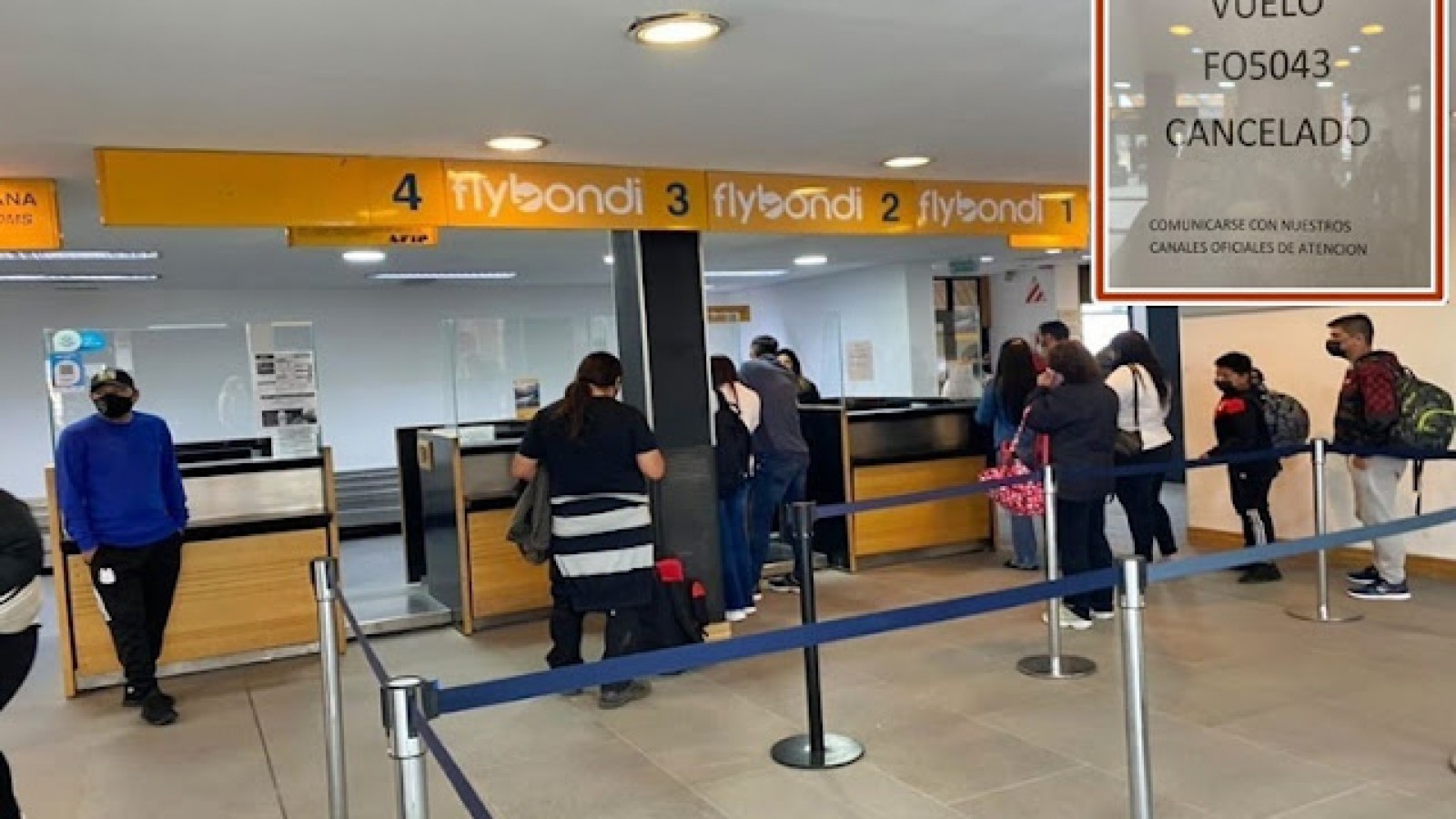 Quejas y reclamo por cancelación de vuelo de Flybondi a Ushuaia