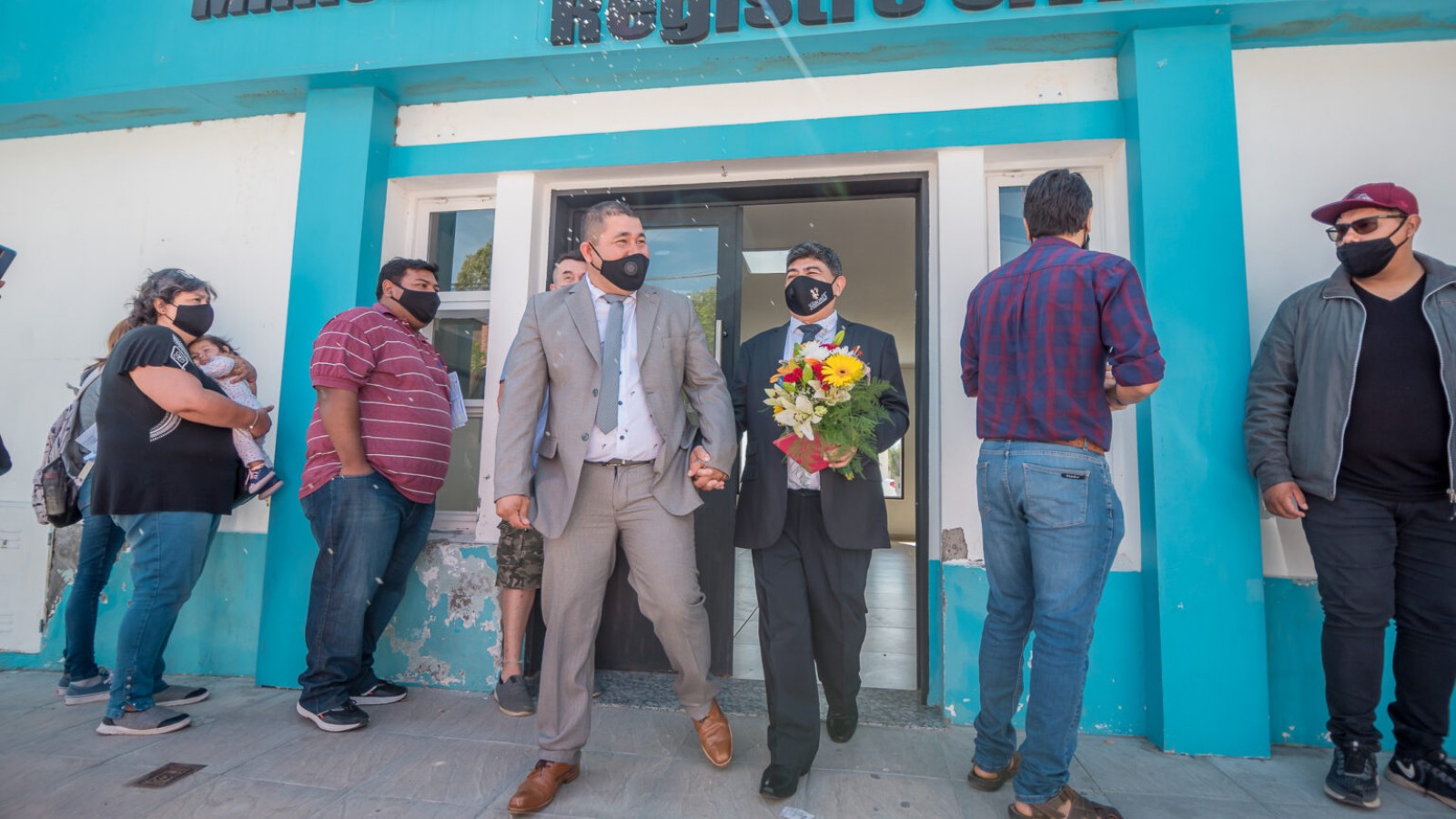 Primer matrimonio igualitario del año en Caleta Olivia