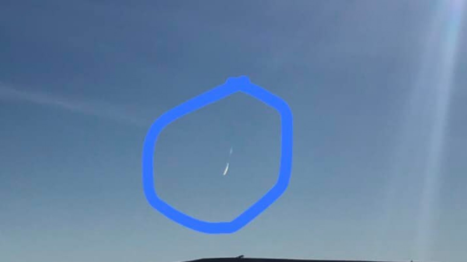 Aparecieron más imágenes de una posible bengala de auxilio en la Ruta 40, entre El Calafate y El Chaltén