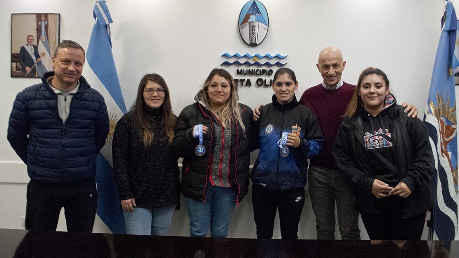 Intendente Cotillo recibió a las subcampeonas del Nacional Femenino “Casaca FC”