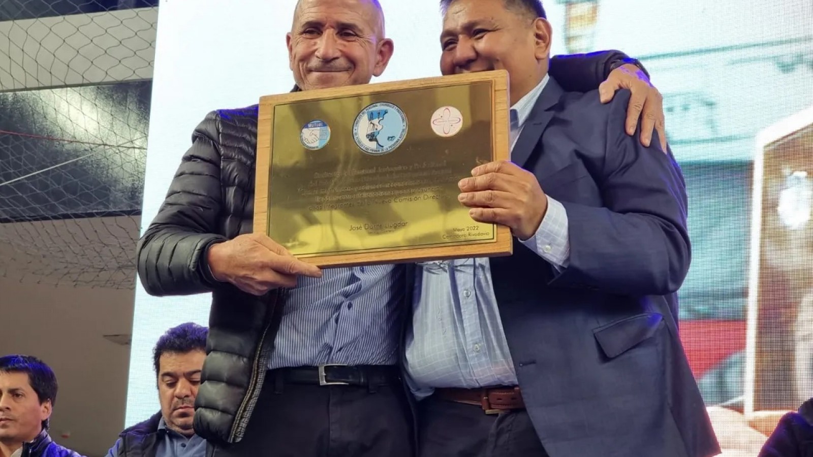 Petroleros Jerárquicos en la asunción de Jorge Ávila en el gremio de Base de Chubut