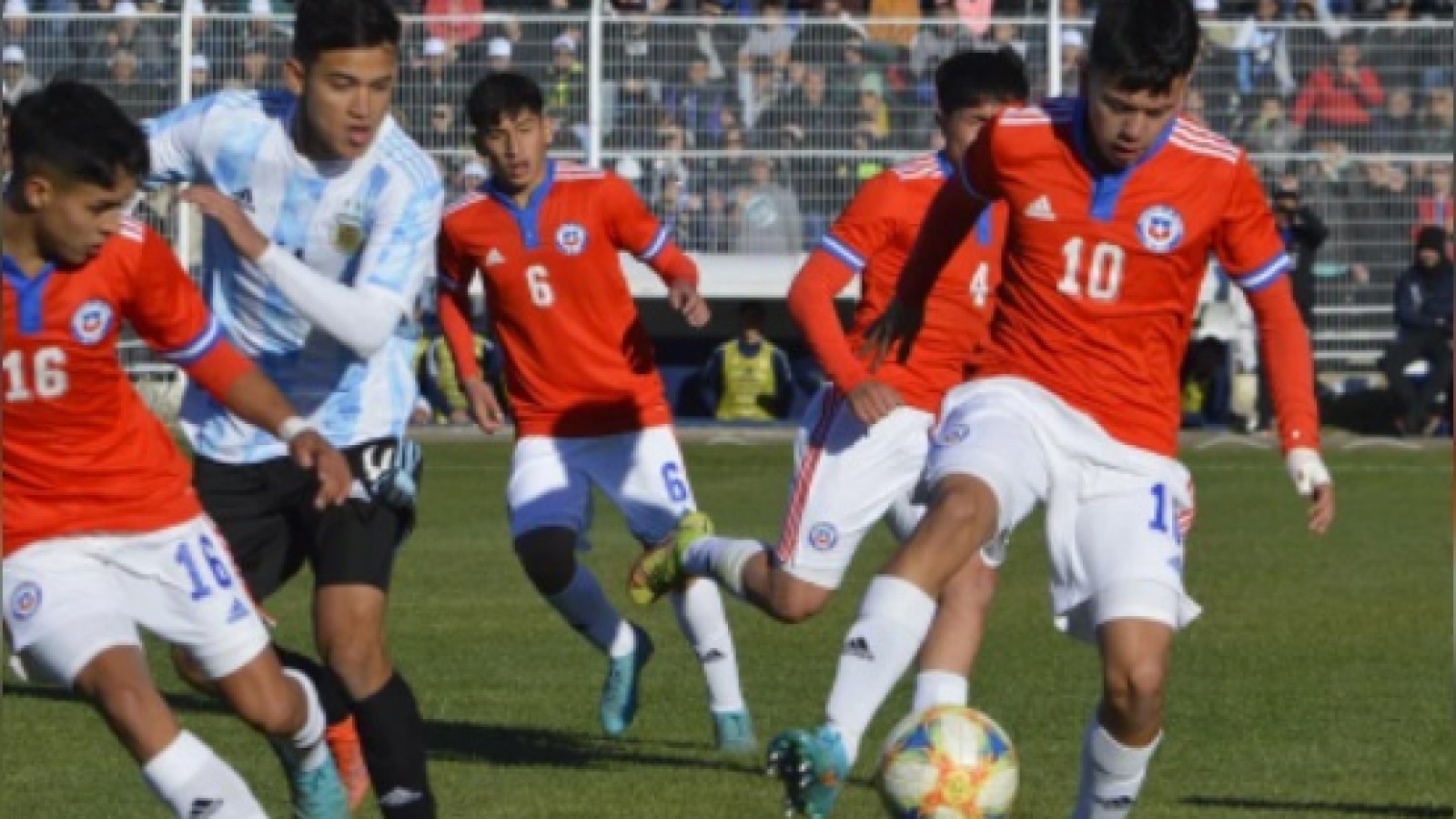Chile venció a la Argentina y se quedó con el amistoso internacional Sub-17 en Comodoro Rivadavia