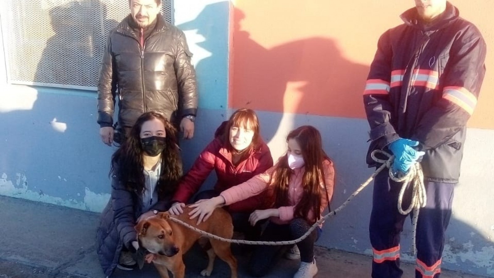 Río Gallegos: finalmente la perrita Polenta encontró una familia