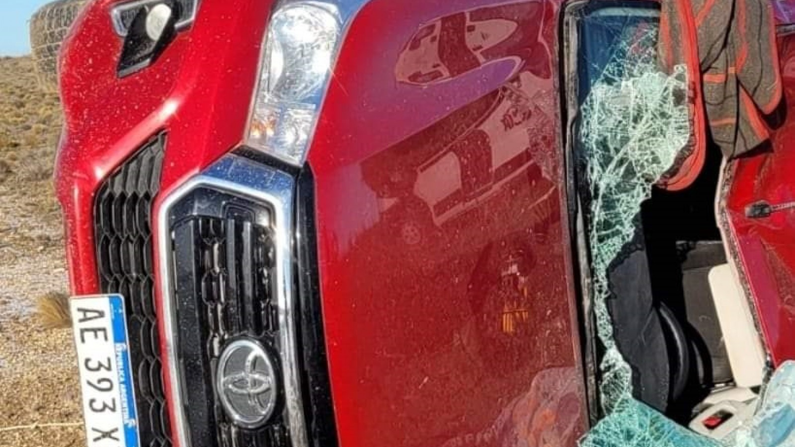 Vuelco sobre la Ruta N° 3 en cercanías de Fitz Roy : Se confirmó la identidad del hombre fallecido