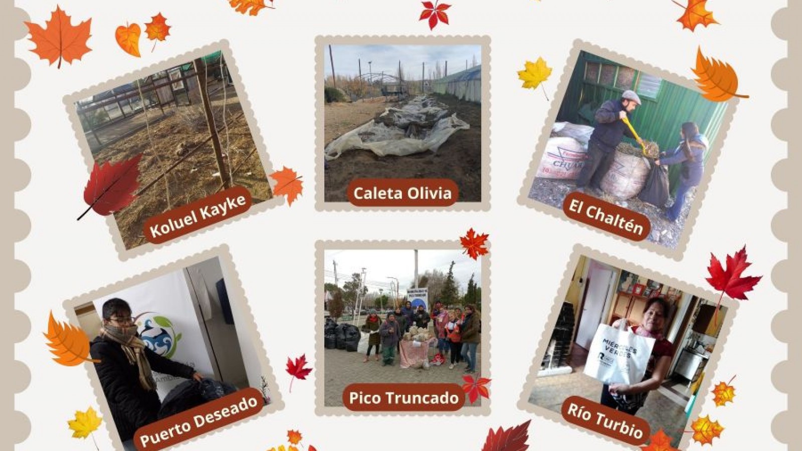 Finalizó la tercera edición de “Compostando en Otoño” en Santa Cruz