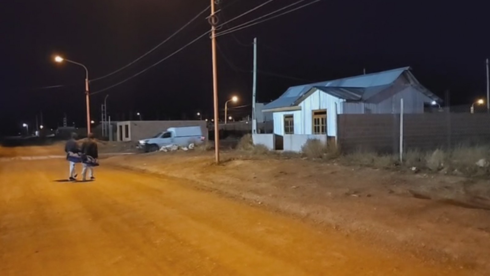 Esta es la vivienda donde ocurrió el hecho