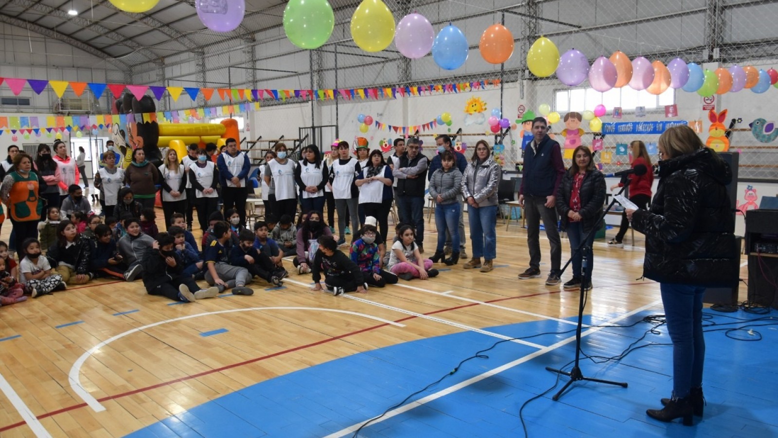Con gran convocatoria se realizó el primer festejo por el Mes de las Infancias