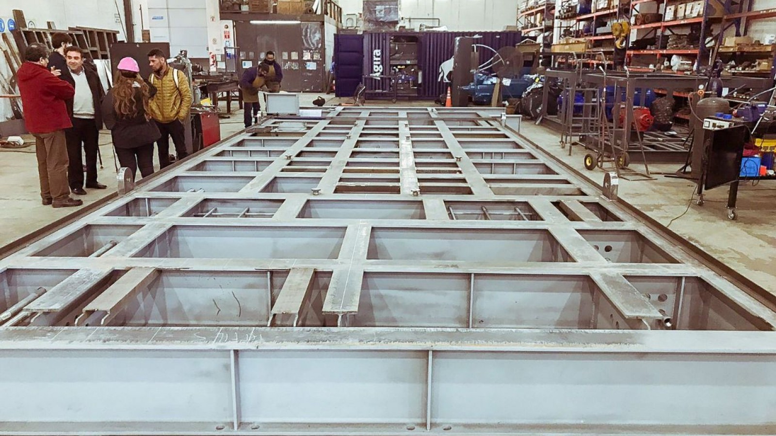 Tierra del Fuego: montan el primer motocompresor para vincular los gasoductos San Martín y Fueguino