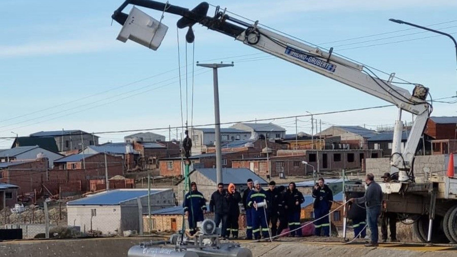 Planta de tratamientos de efluentes cloacales de Puerto San Julián