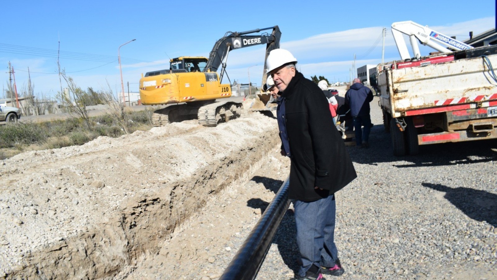 El intendente de Pico Truncado Osvaldo Maimó