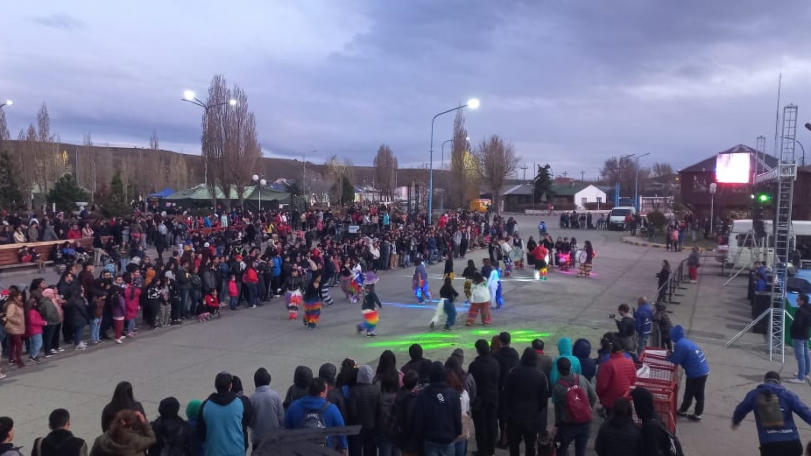 Chicos y grandes disfrutaron la iniciativa