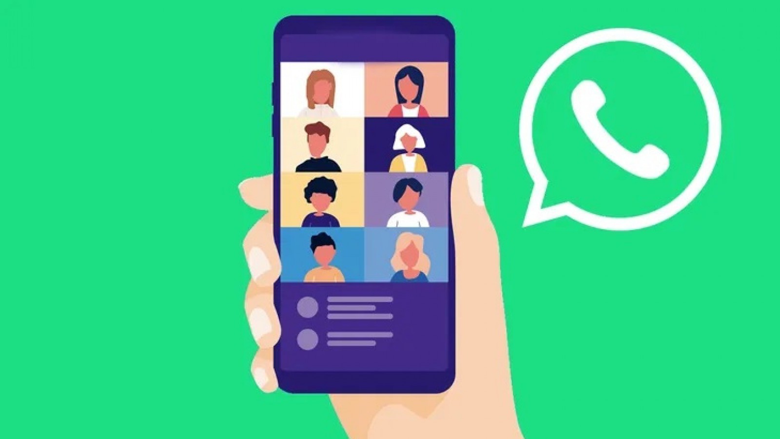WhatsApp lanzó un cambio para las videollamadas
