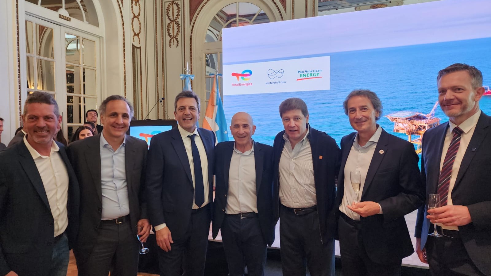 Se reunieron con Sergio Massa