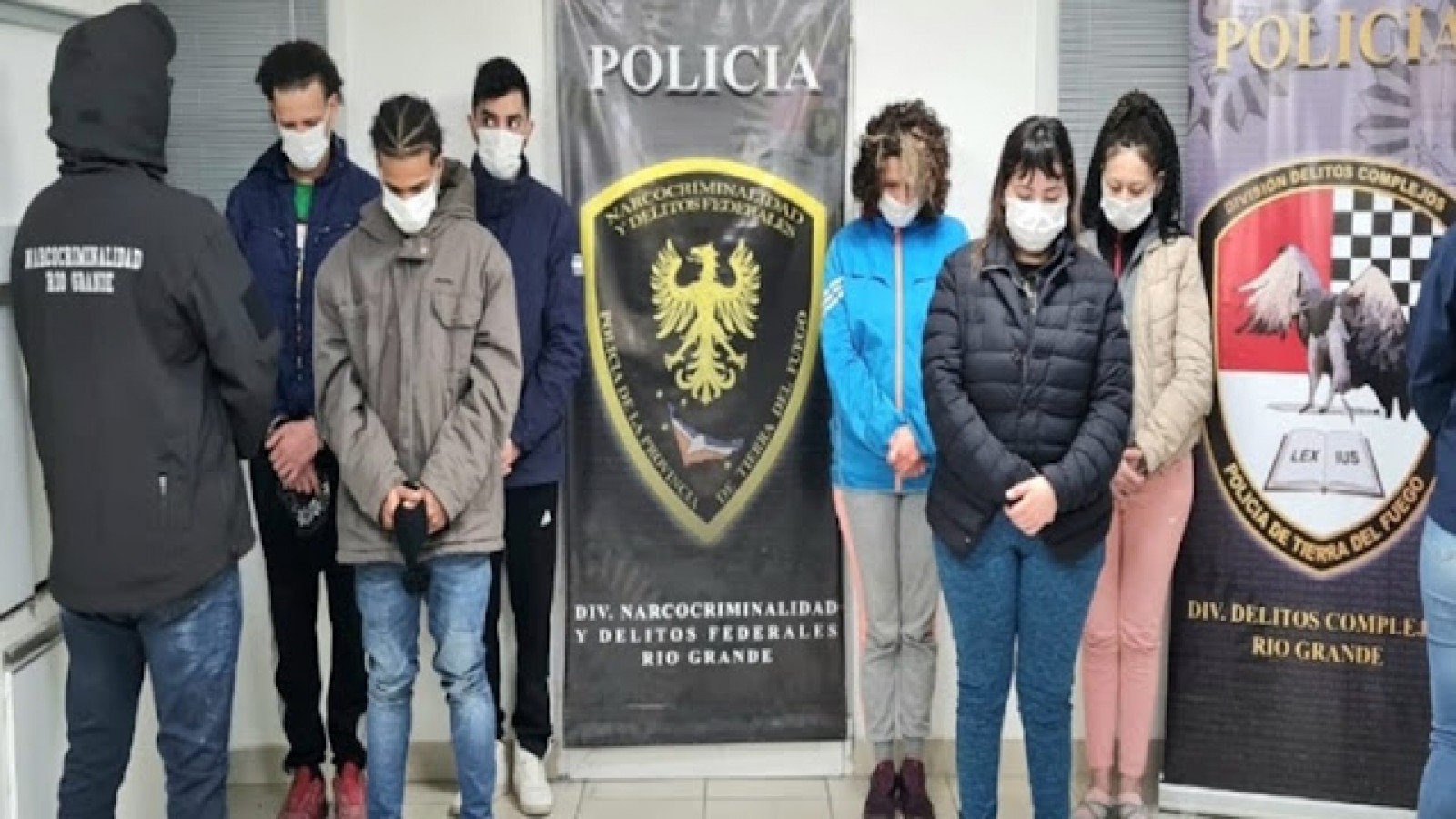 Procesan a 14 integrantes de banda de narcos que ingresaba droga a Tierra del Fuego
