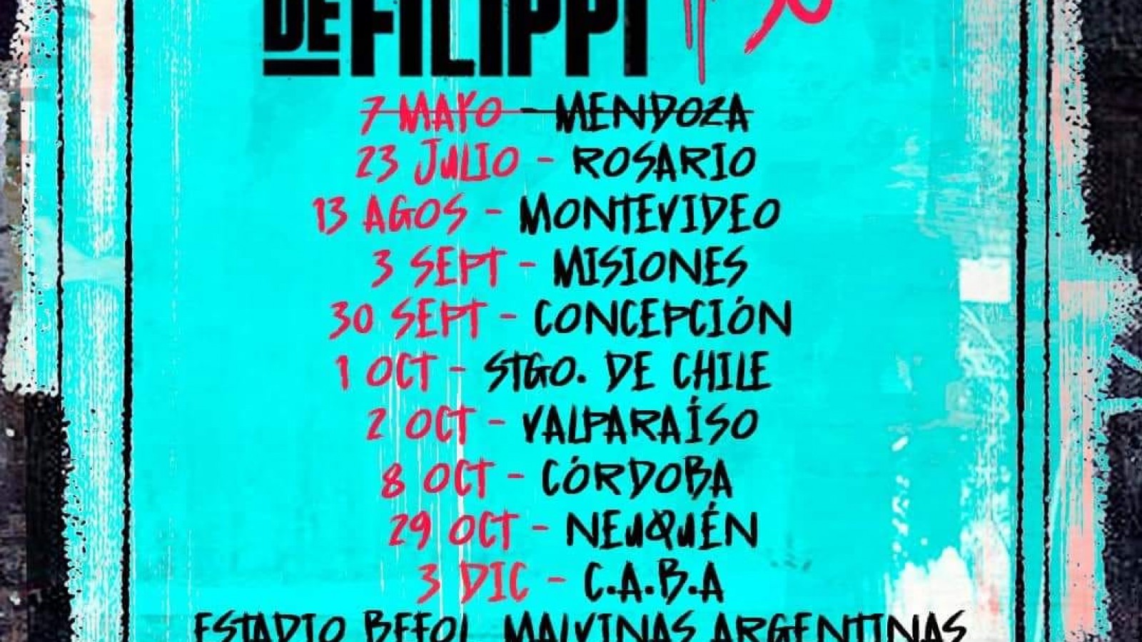 Festejo de lujo: un bar de Las Heras festejará su primer aniversario con 2 Minutos y Las Manos de Filippi