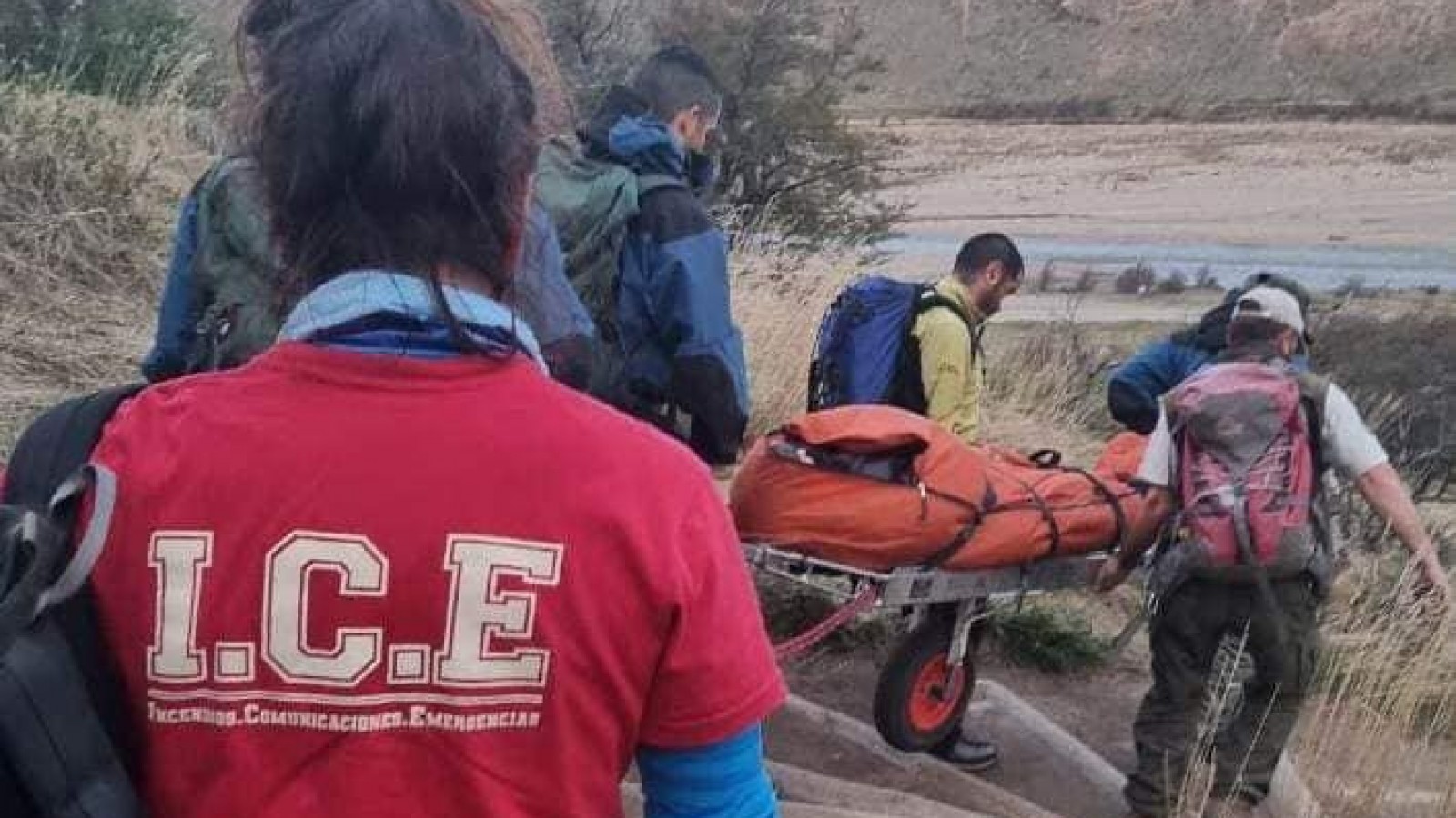 Un turista sufrió facturas y tuvo que ser rescatado