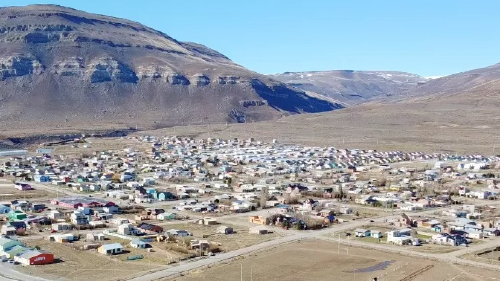 Un sector de el barrio Cerro Calafate