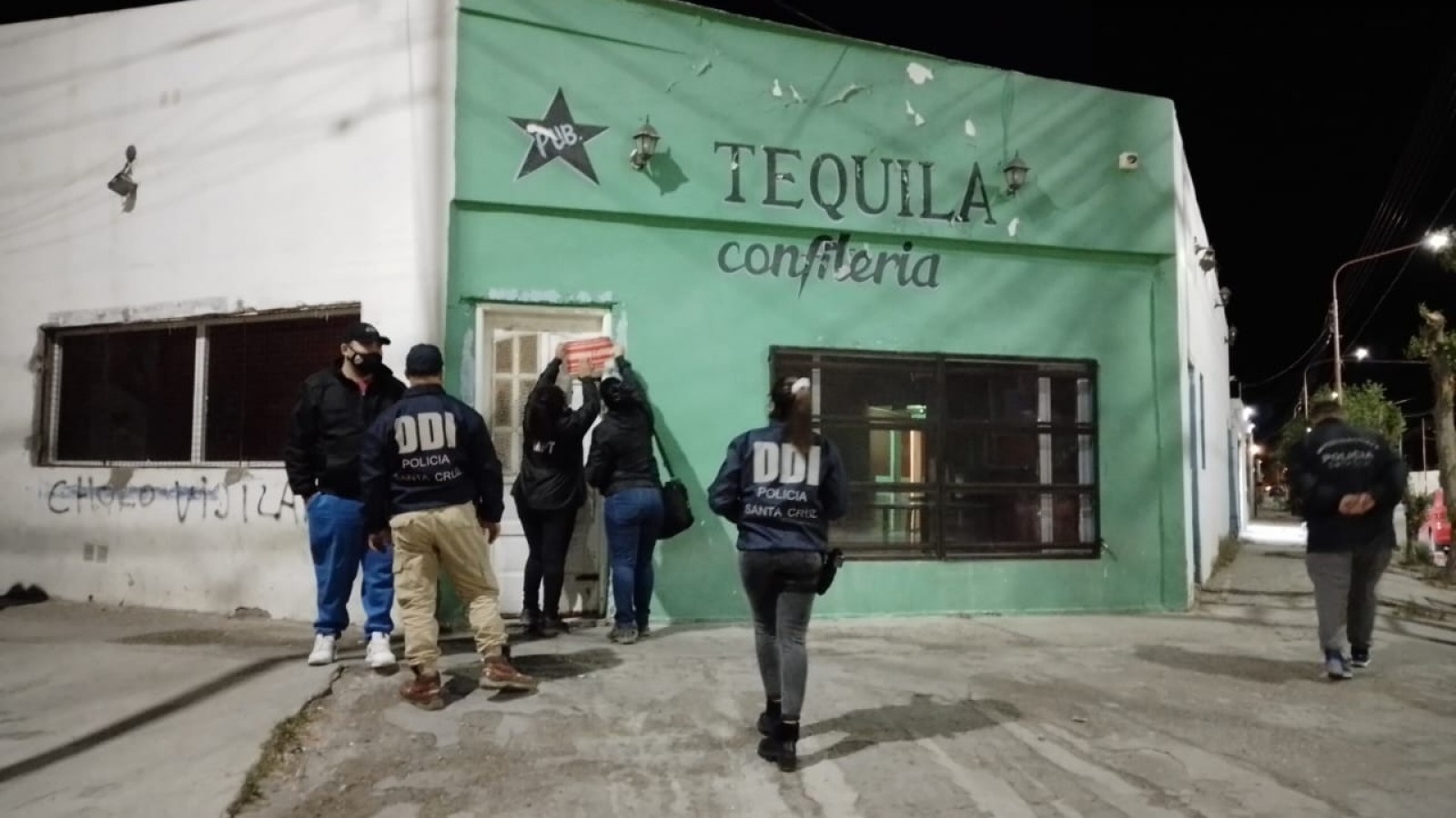 Operativo contra trata terminó con clausura de local