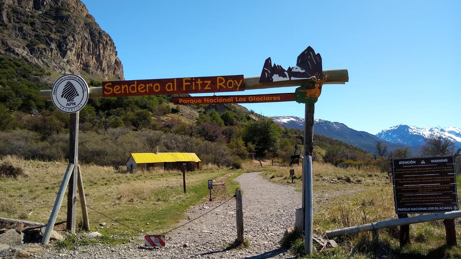 Turismo: Por una disposición privada no se podrá ingresar hacia Poicenot y Laguna de los Tres por el sendero El Pilar