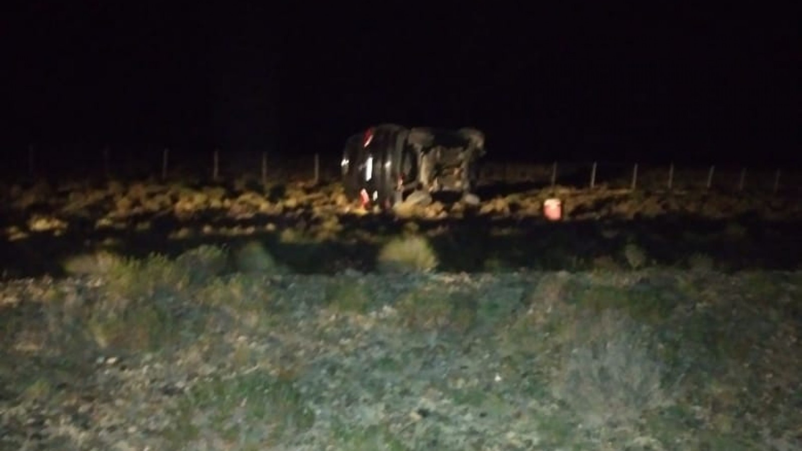 Conductor con heridas graves tras vuelco en la ruta 281