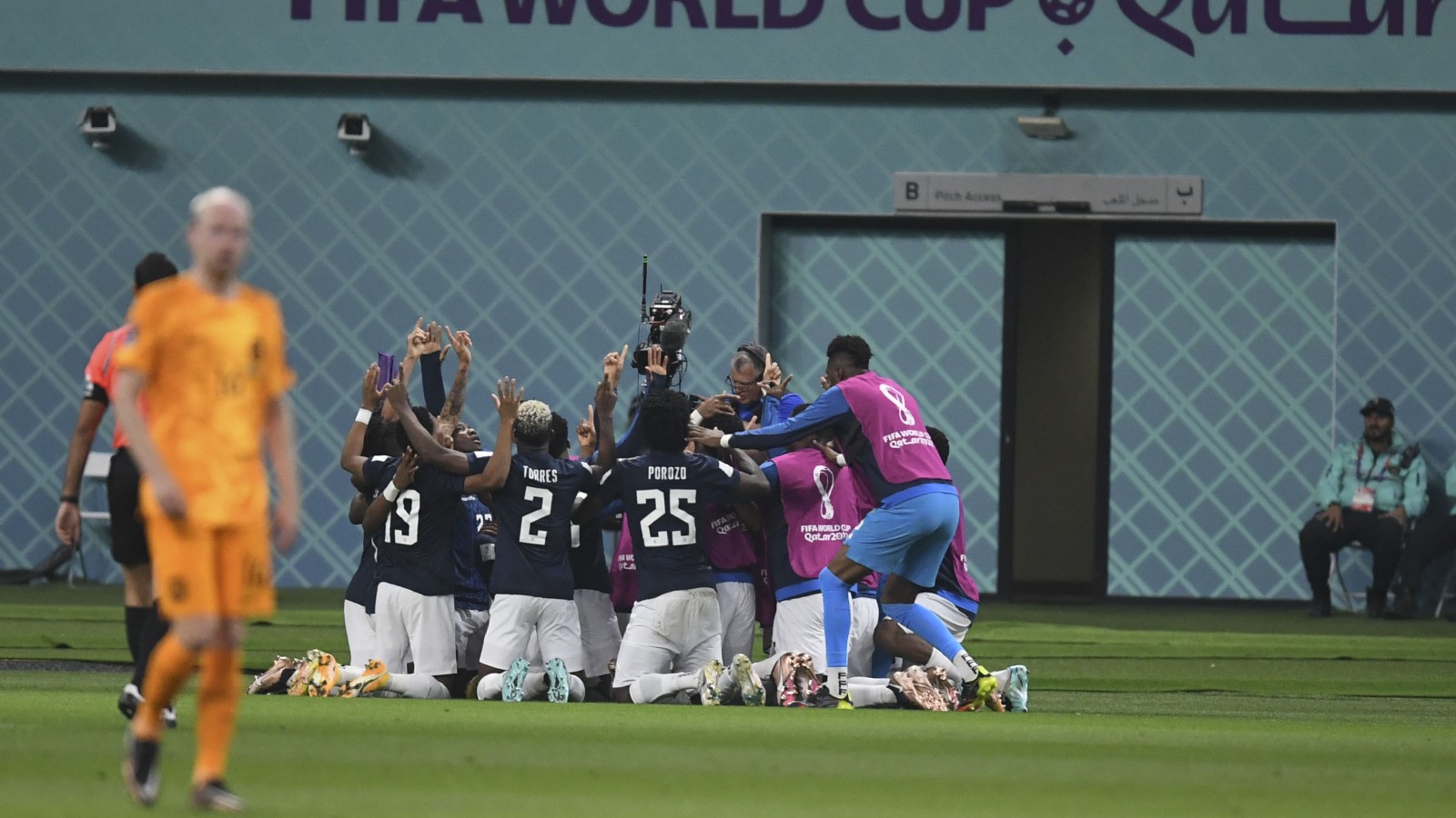 Ecuador empató con Países Bajos en un partidazo de los punteros del Grupo A