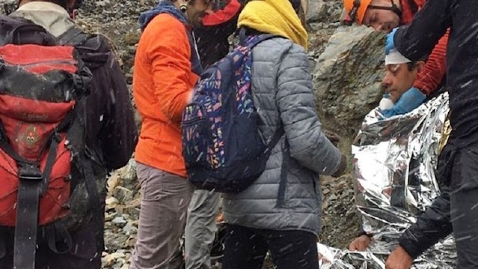 Rescate a turistas en Estancia Tunel y la senda del Martial