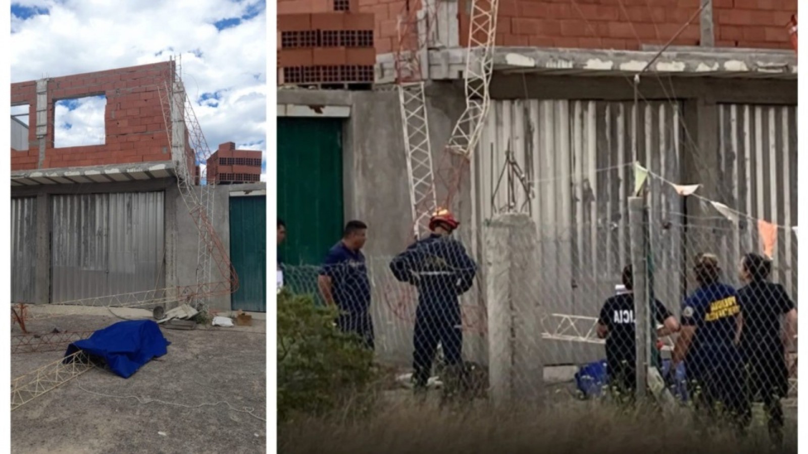 Cayó desde una antena a 20 metros de altura y murió