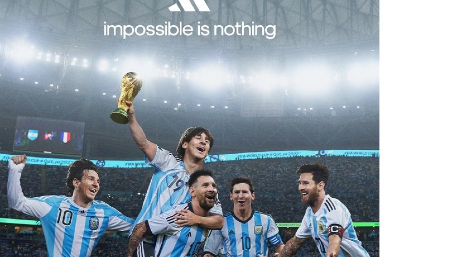 “Impossible is Nothing”: más que nunca, Adidas le hizo honor a Messi