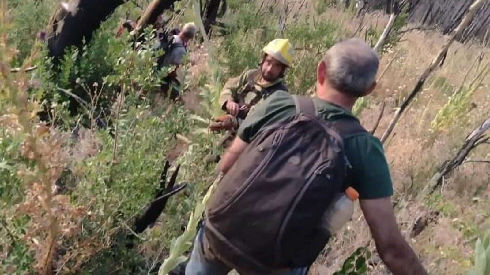 Rescataron a turistas perdidos en El Hoyo