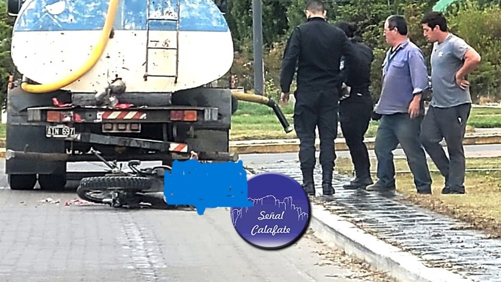 Fallece hombre que se movilizaba en una moto