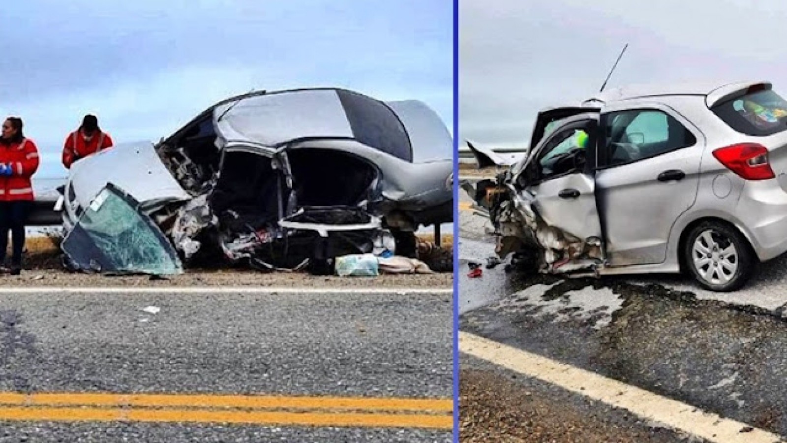 Se conocieron las identidades de las victimas del fatal choque en la Ruta 3