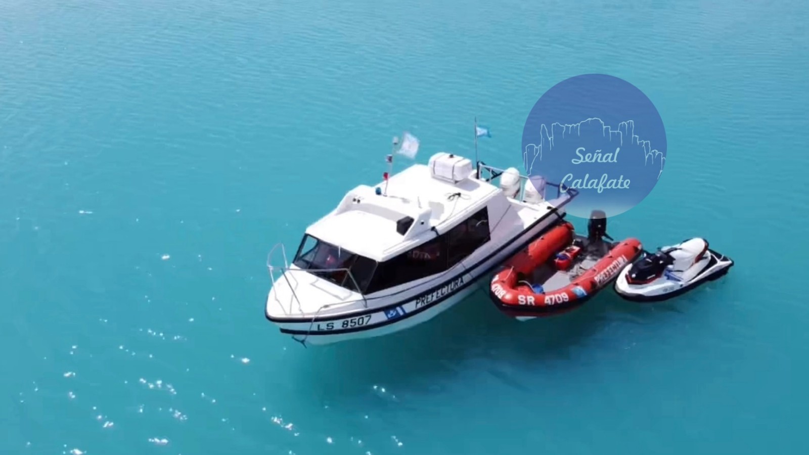 Kayalista desaparecido en el Lago Argentino.