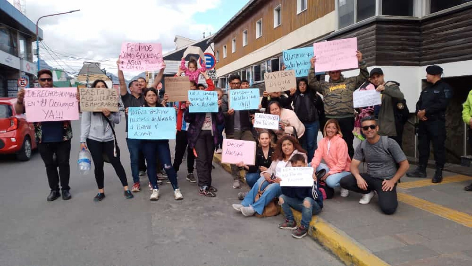 Ushuaia: 15 días de la toma de tierras en Río Pipo