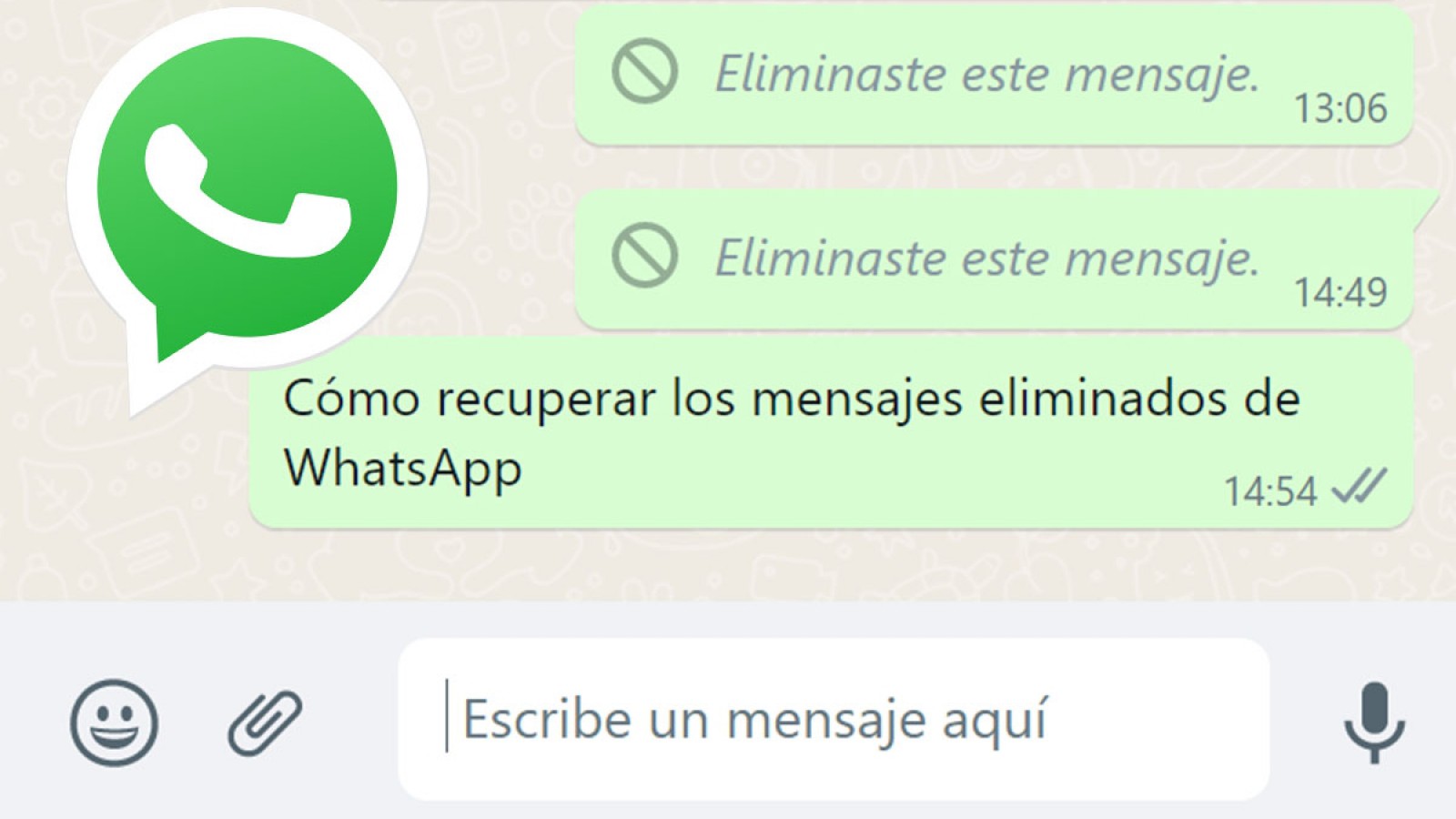 WhatsApp: ¿Cómo restaurar los mensajes eliminados?