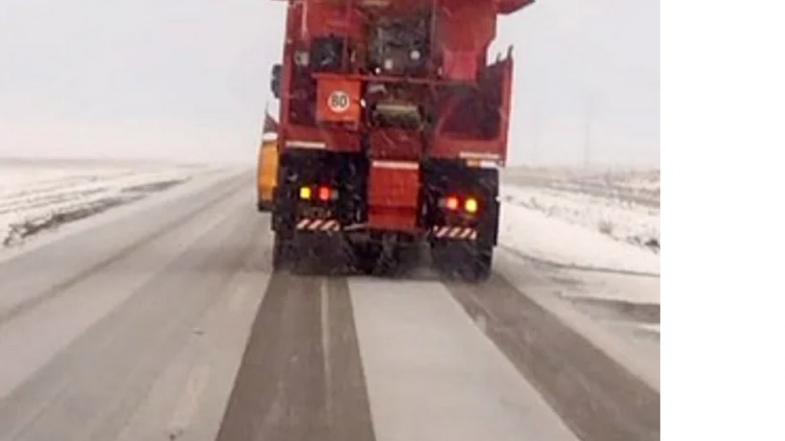 Ruta 3: advierten sobre fuertes heladas en el tramo Comodoro Rivadavia y Garayalde