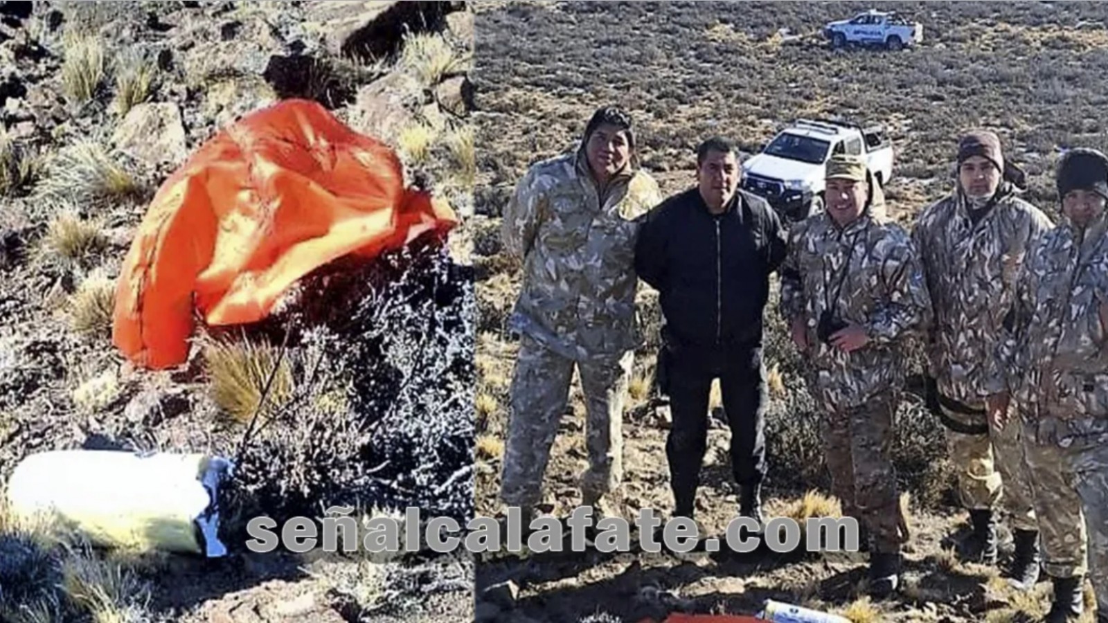 Cayó en Santa Cruz: rescataron las cápsulas del globo de la NASA